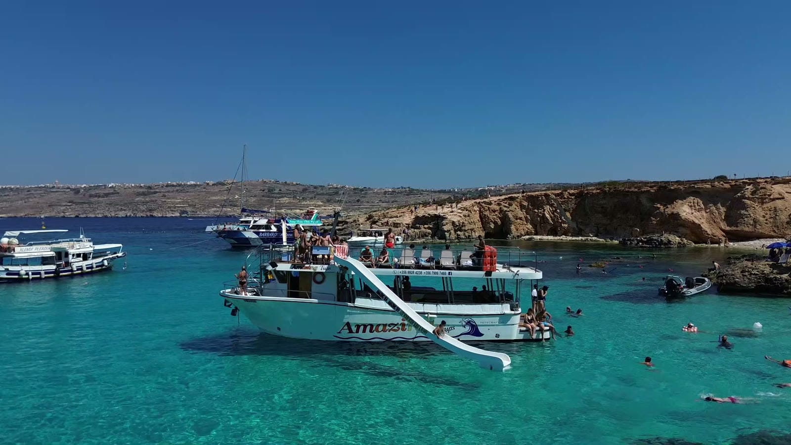 Amazing Boat Trips Malta - family-run comino boat trips in Buġibba, photo 1