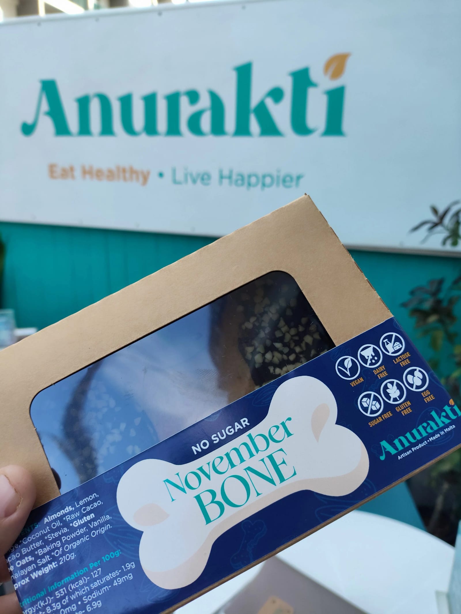 Anurakti Healthy Hub - vegan gluten free cafe and bakery in Qawra, photo 5