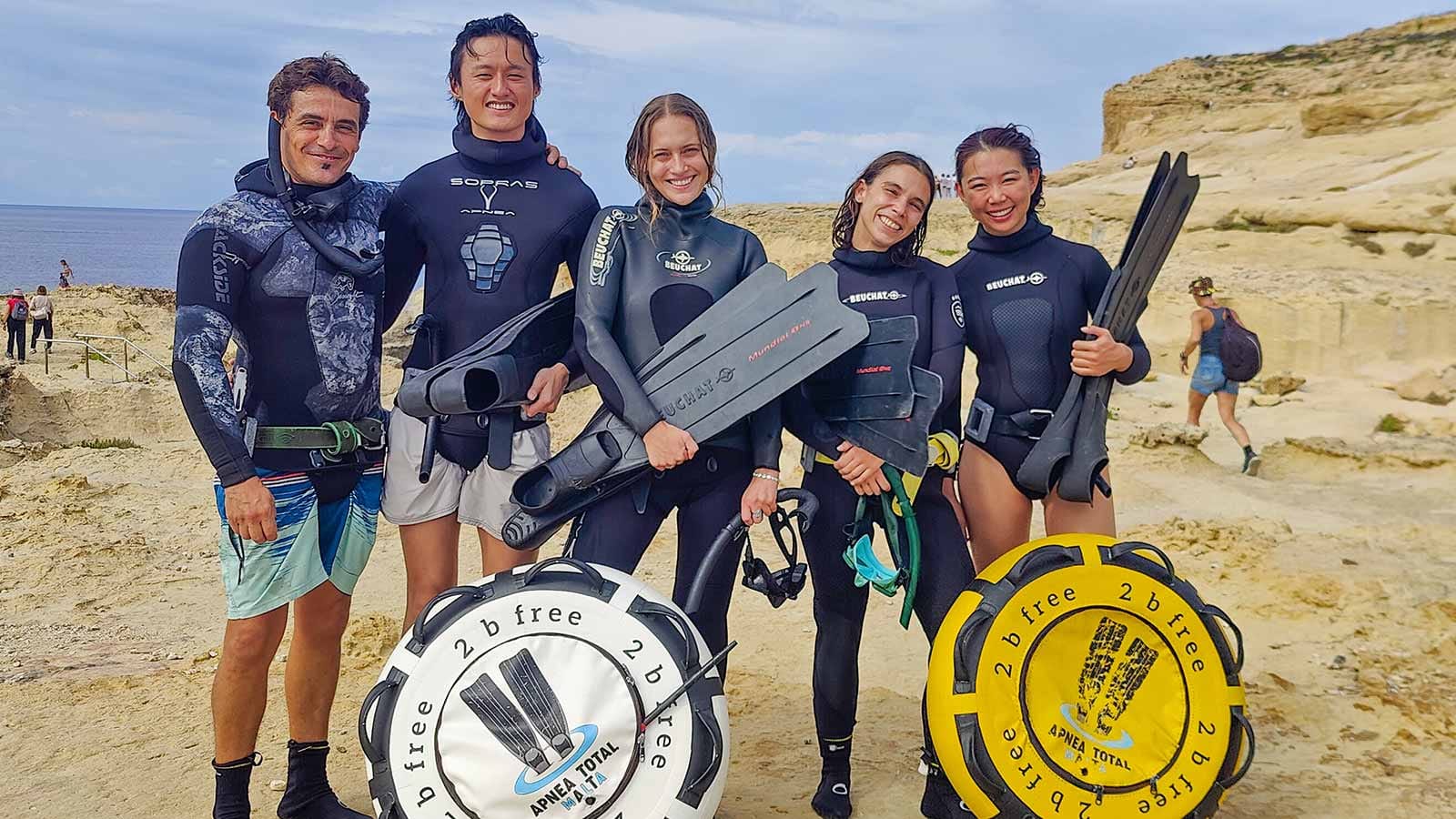 Apnea Total Malta - freediving and spearfishing school in San Lawrenz, photo 12