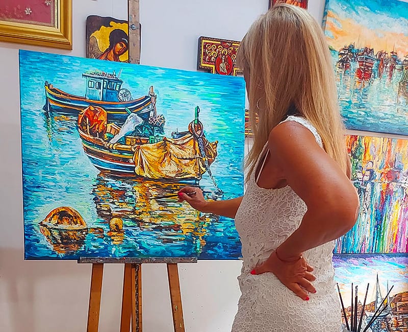 Artofilina - original maltese paintings and murals in Ta' Xbiex, photo 3