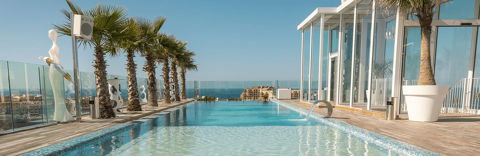 Infinity by Hugo's - rooftop pool deck and lounge in St Julian's, photo 2