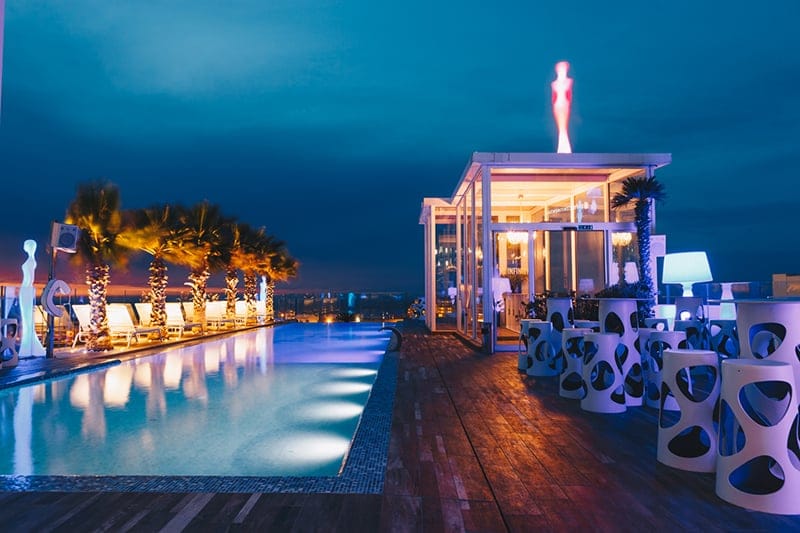 Infinity by Hugo's - rooftop pool deck and lounge in St Julian's, photo 4