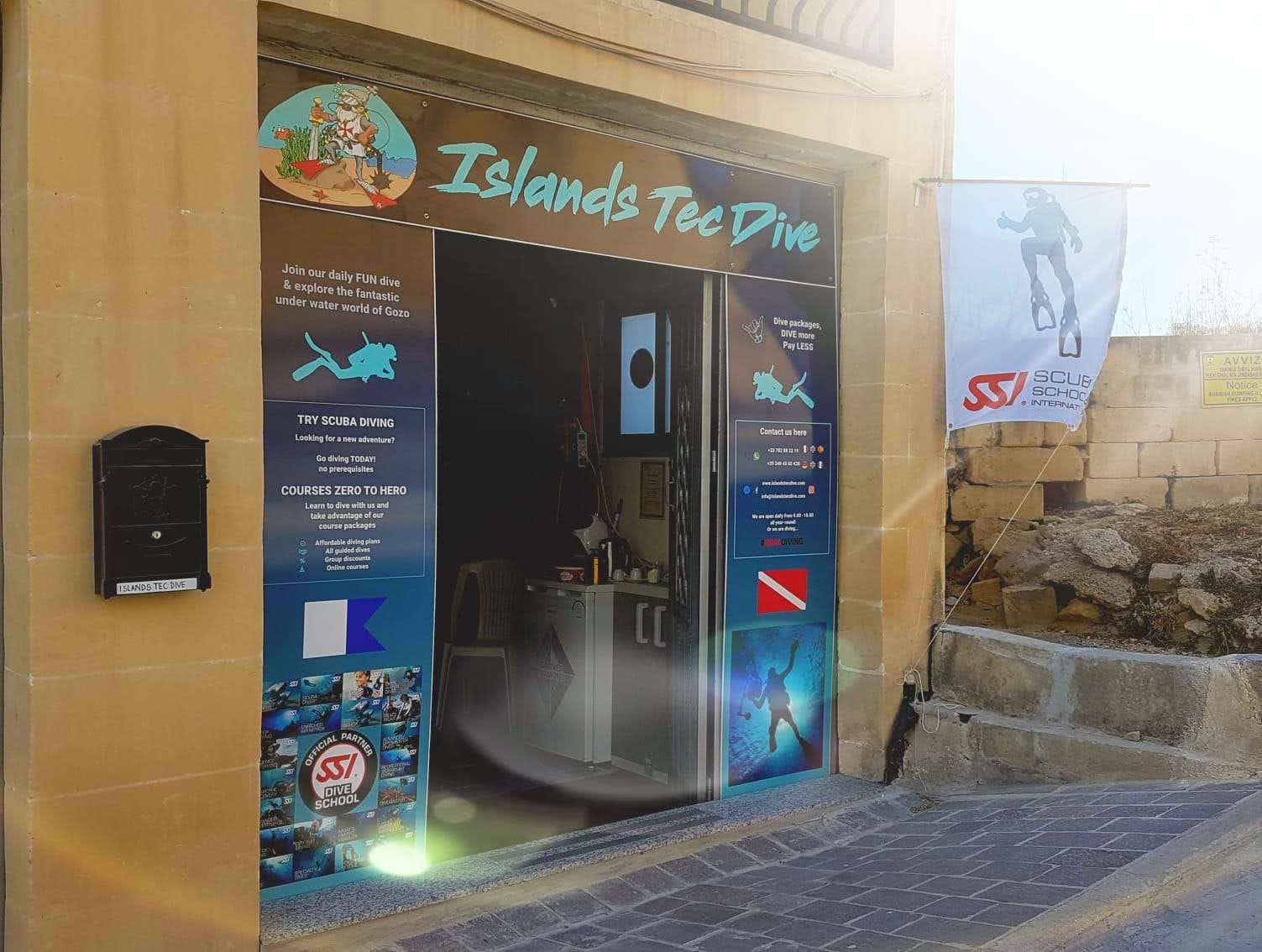 Islands Tec Dive - private scuba and technical dive centre in Marsalforn, photo 2
