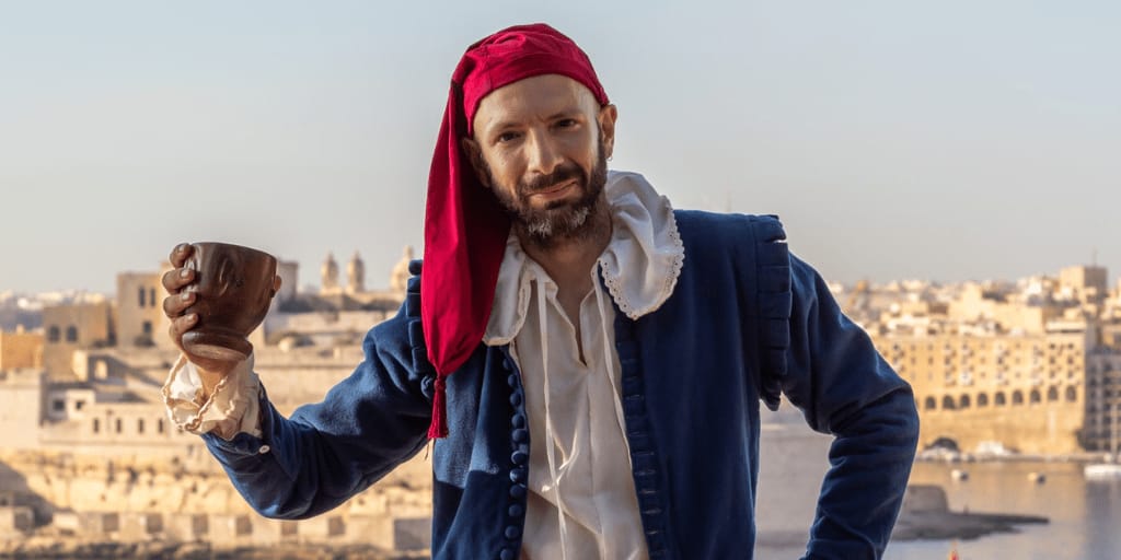 Malta Themed Tours - costumed historical walking tours in Valletta, photo 3