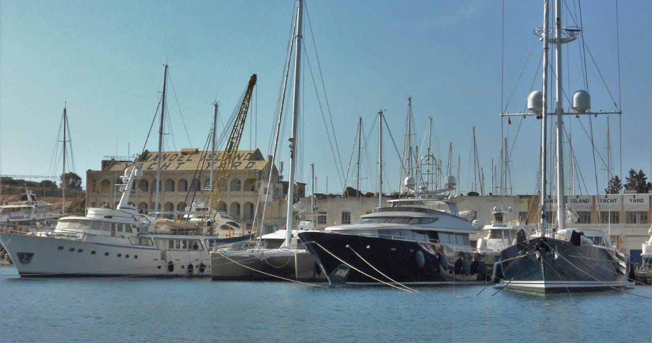 Manoel Island Yacht Yard - superyacht refit and repair yard in Gżira, photo 2