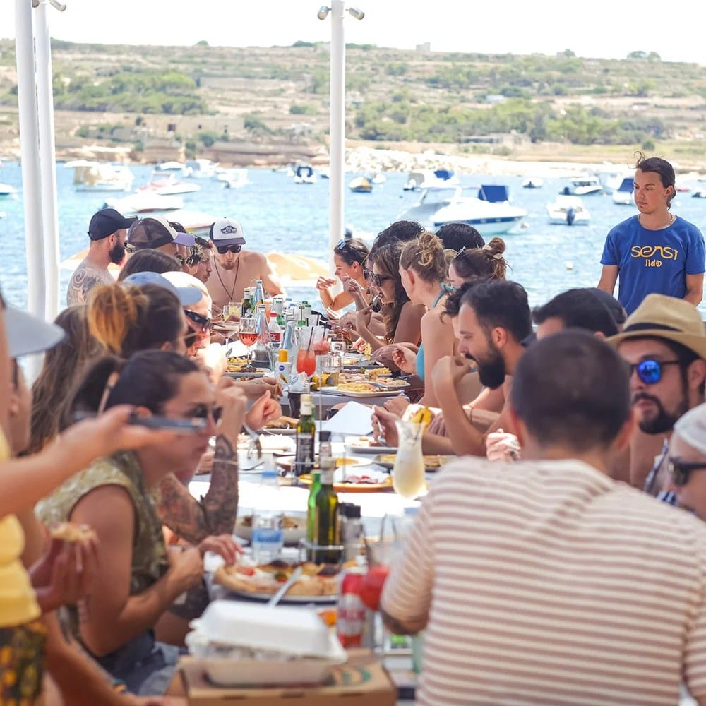 Sensi Lido - beach lido, restaurant and watersports in Marsaskala, photo 5