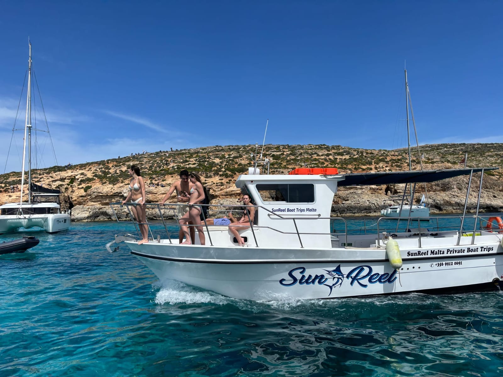 SunReel Malta Charters - private boat trips and charters in Mellieħa, photo 1