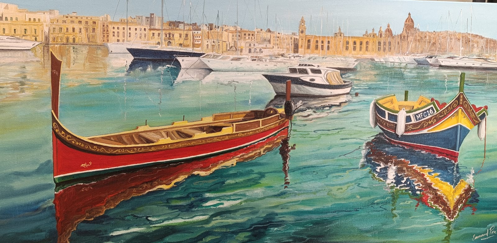 Art by Emmanuel Previ - gozo oil painting gallery in Victoria, photo 1