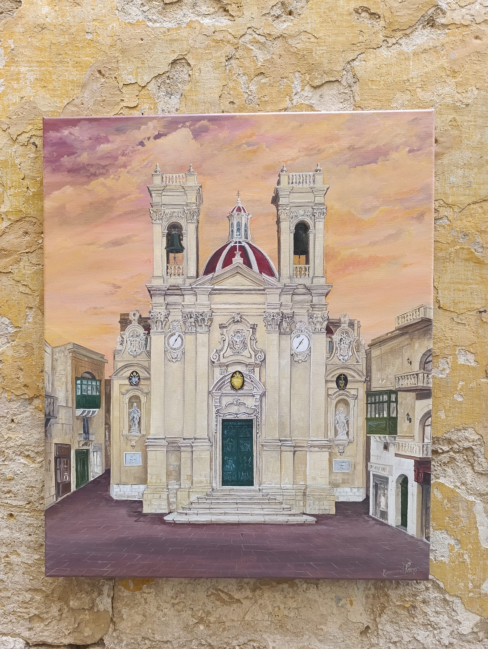 Art by Emmanuel Previ - gozo oil painting gallery in Victoria, photo 2