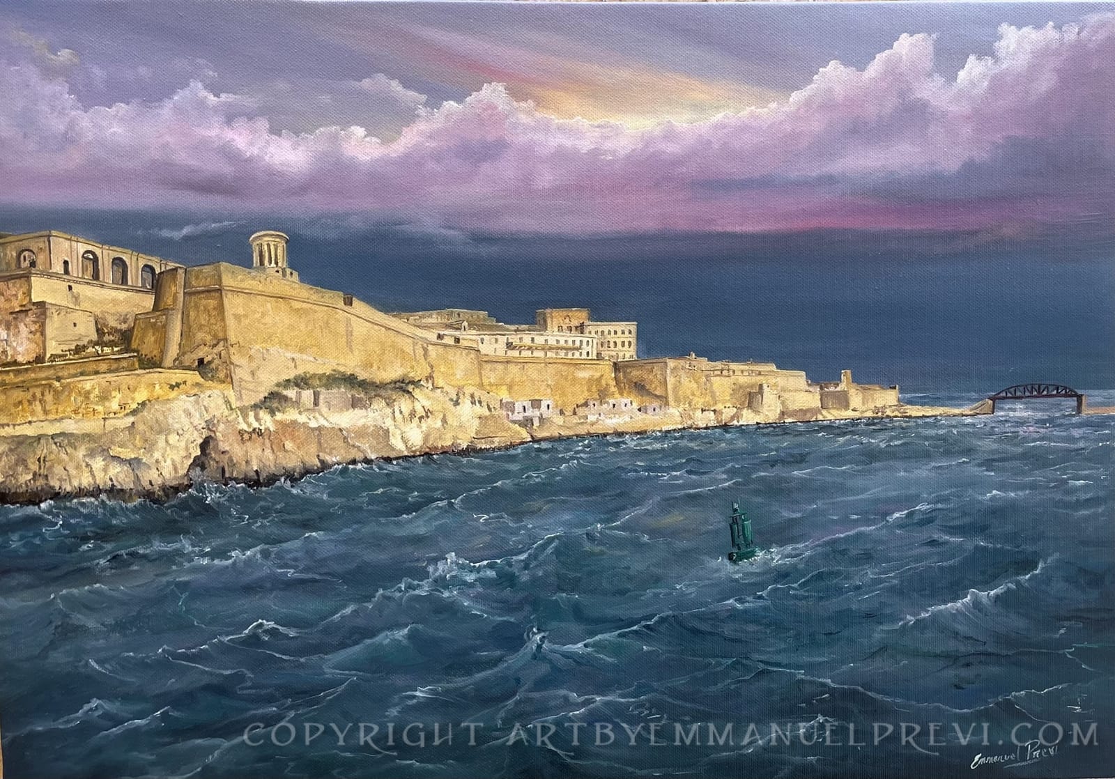 Art by Emmanuel Previ - gozo oil painting gallery in Victoria, photo 5