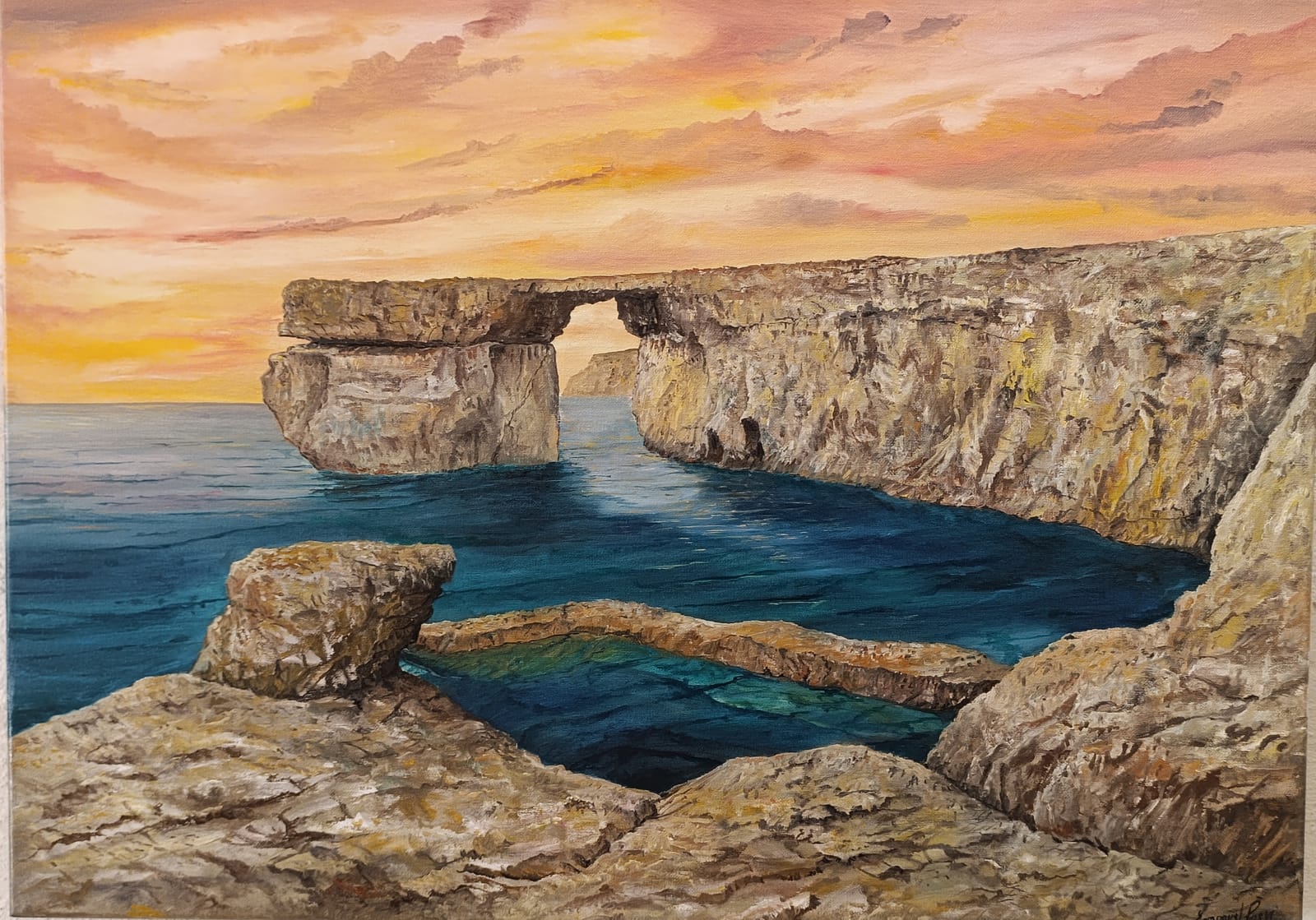 Art by Emmanuel Previ - gozo oil painting gallery in Victoria, photo 6