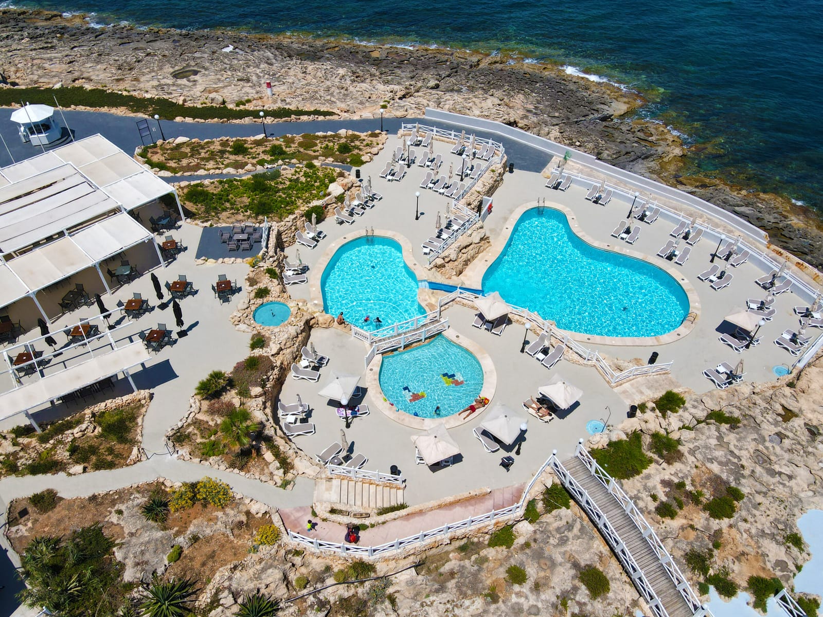The Edge Lido - seaside lido and restaurant in St Julian's, photo 1
