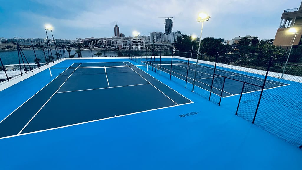 Watersedge Tennis Courts - sea view tennis courts in St Julian's, photo 4