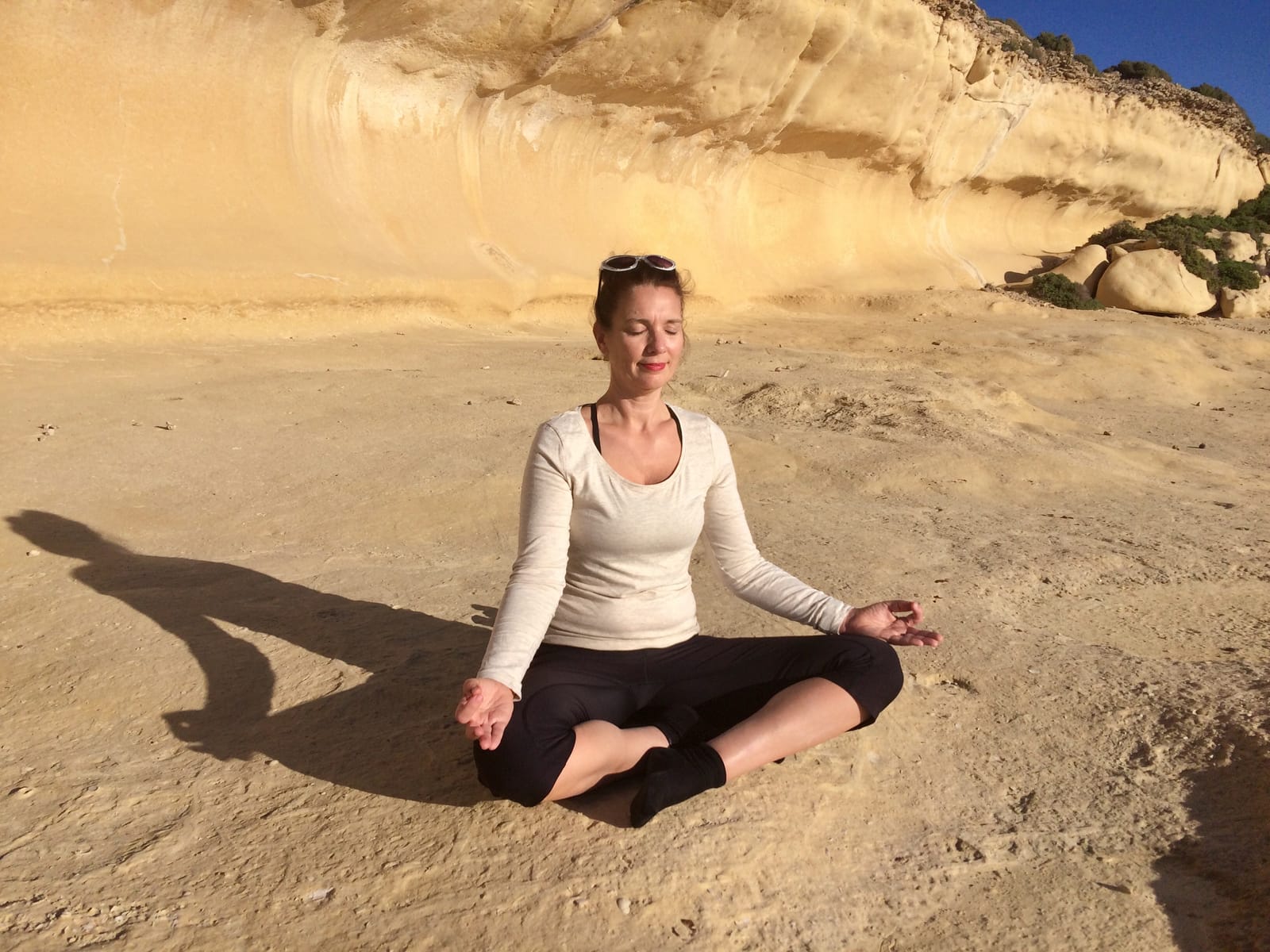 Yellow Rock Yoga Gozo - outdoor yoga and retreats in gozo in Żebbuġ, Gozo, photo 5