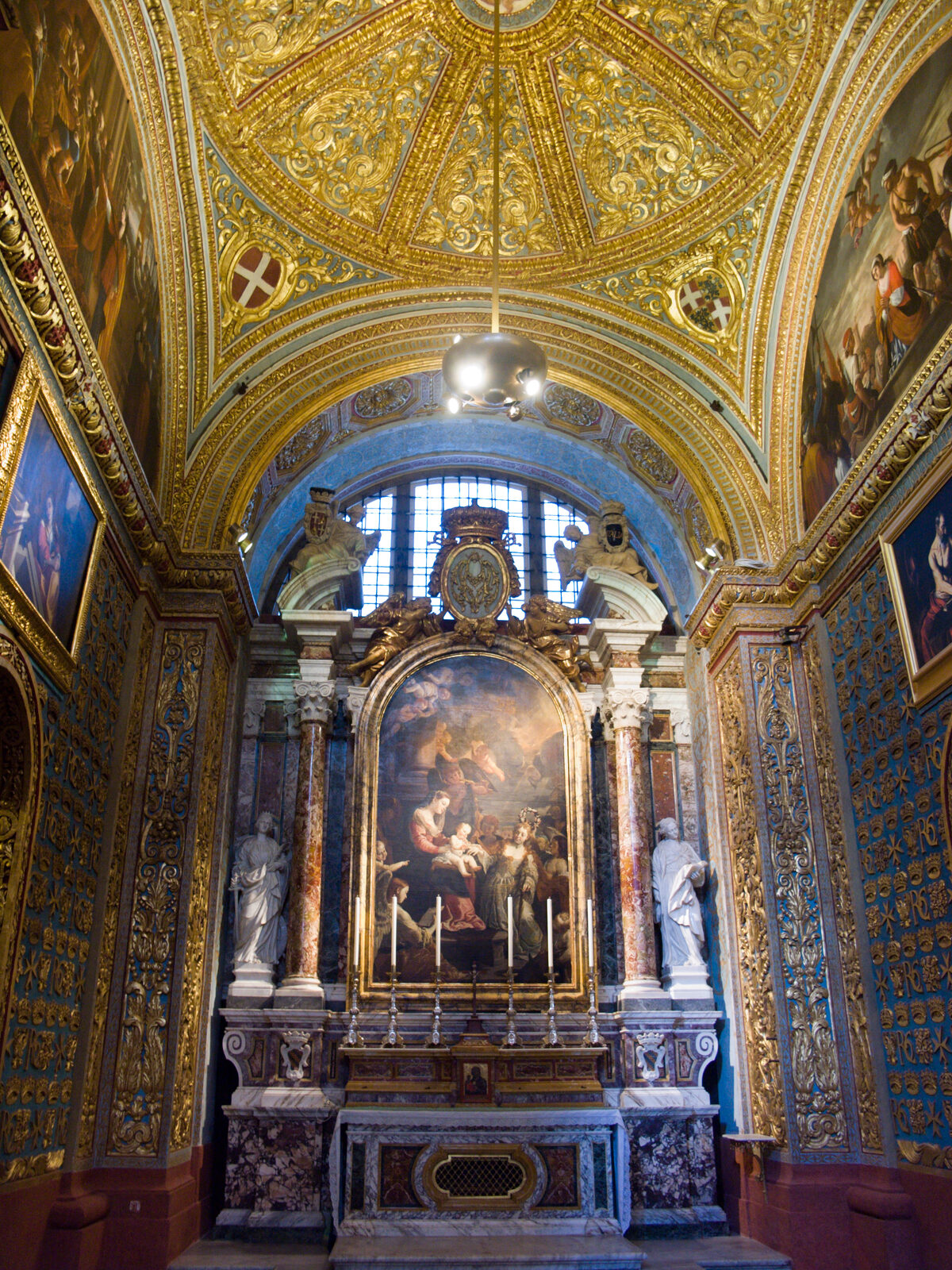 Chapel interior, St John's Co-Cathedral, Valletta