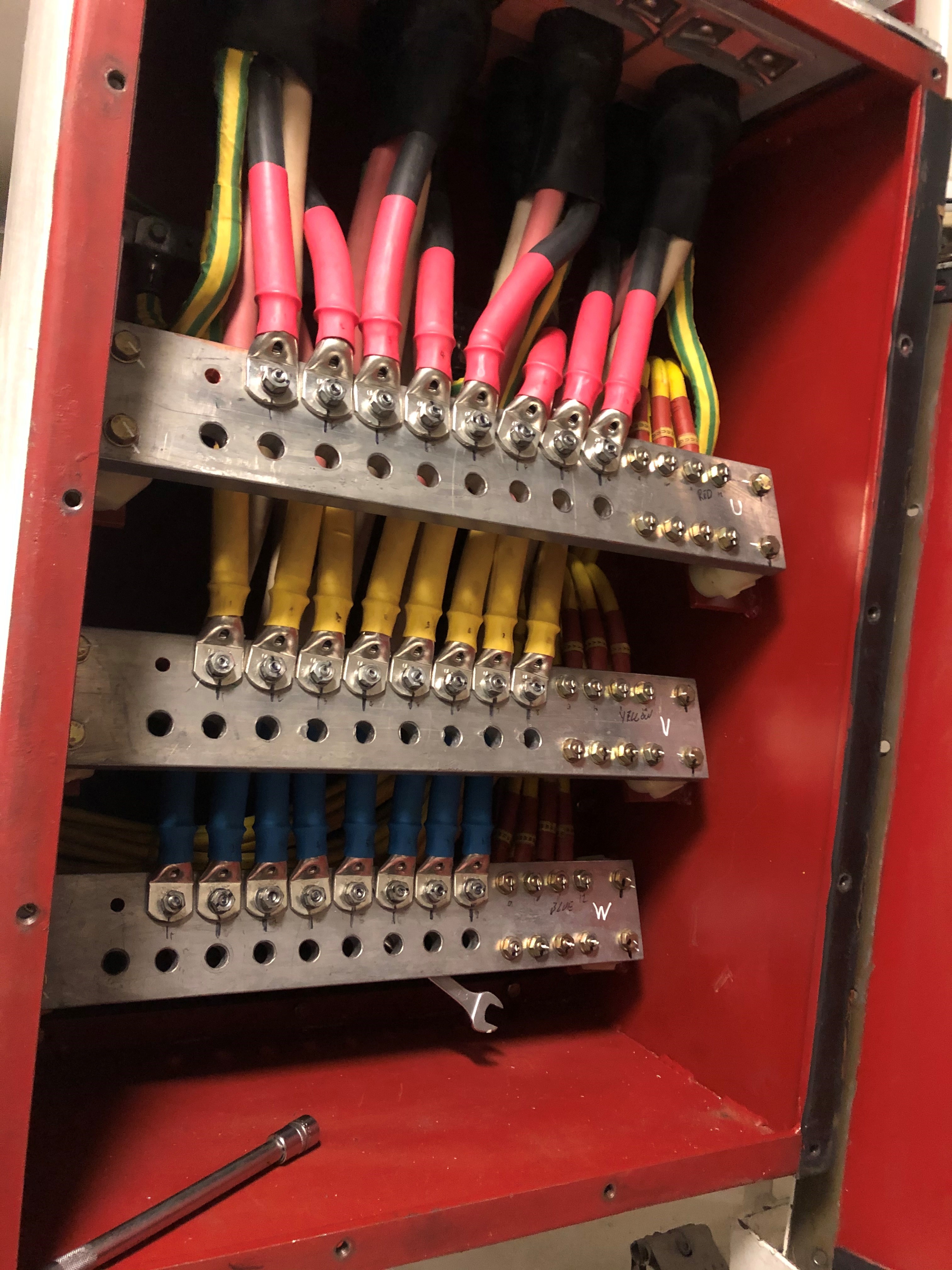 Marine electrical power cables
