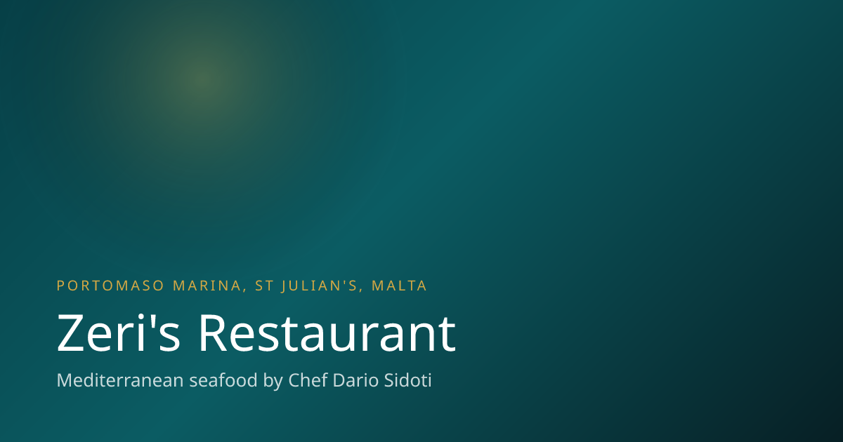 Mediterranean, Seafood
